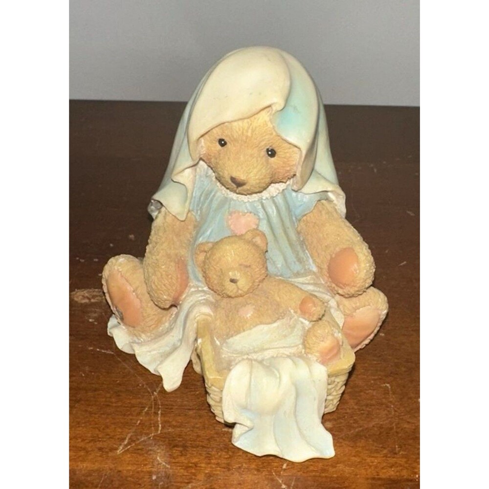 Cherished Teddies Maria & Baby  1992 Nursery Shower